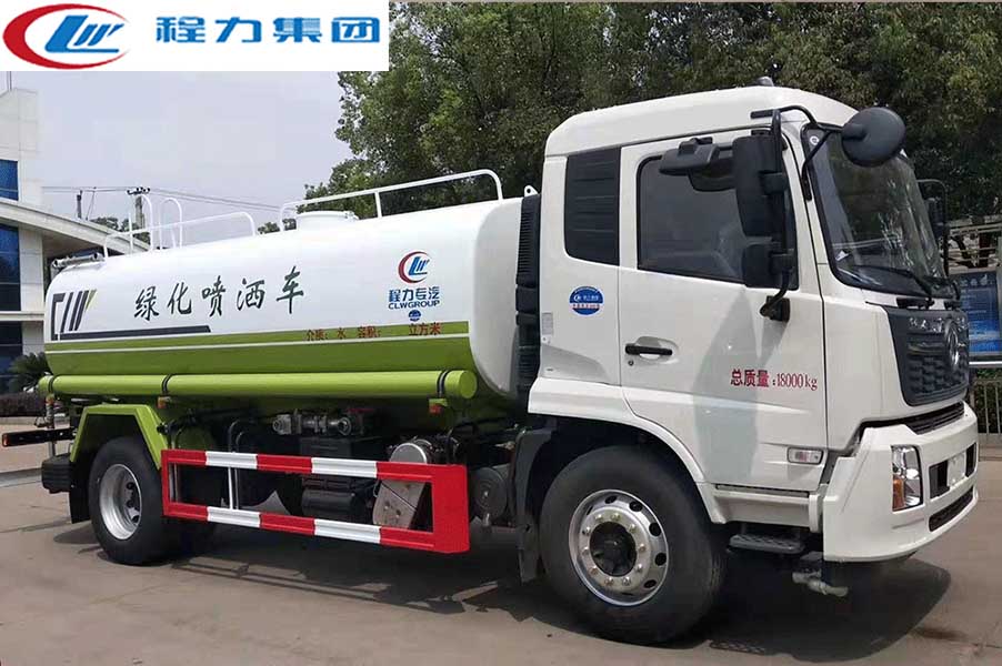 国六东风天锦洒水车